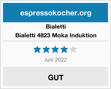 Bialetti Bialetti 4823 Moka Induktion Test