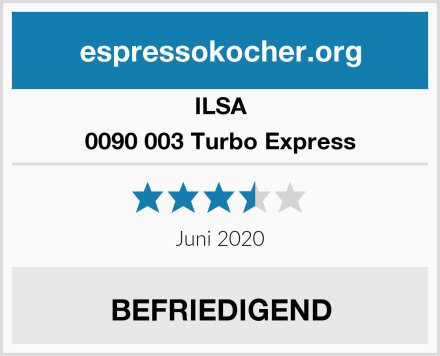 ILSA 0090 003 Turbo Express Test