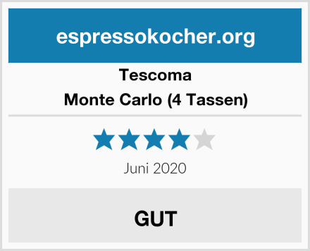 Tescoma Monte Carlo (4 Tassen) Test