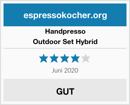 Handpresso Outdoor Set Hybrid Test