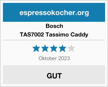 Bosch TAS7002 Tassimo Caddy Test