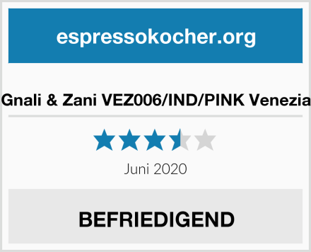 Gnali & Zani VEZ006/IND/PINK Venezia Test