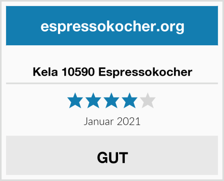  Kela 10590 Espressokocher Test