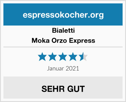 Bialetti Moka Orzo Express Test